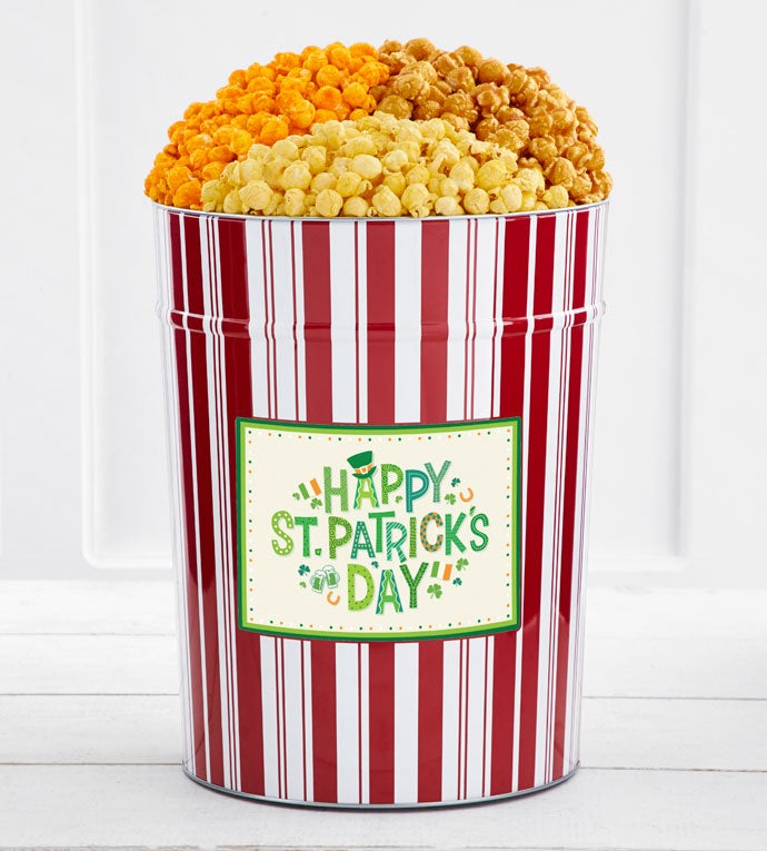 Tins With Pop® 4 Gallon St Patrick's Day Typography